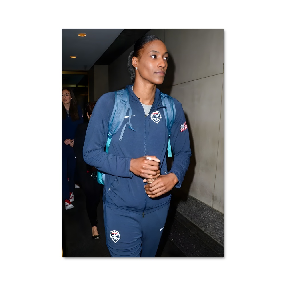 Poster Sylvia fowles – affiche Basketball
